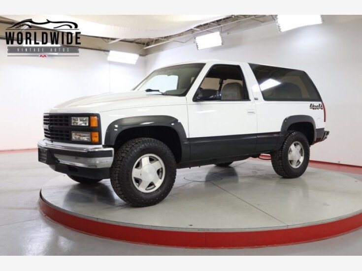 Thumbnail Photo undefined for 1993 Chevrolet Blazer 4WD